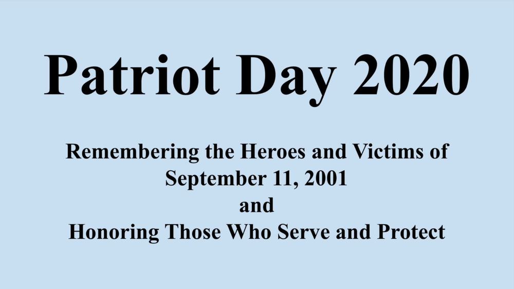 Patriot Day 2020