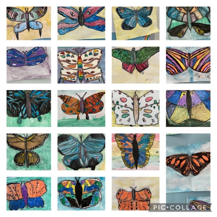 butterfly painting