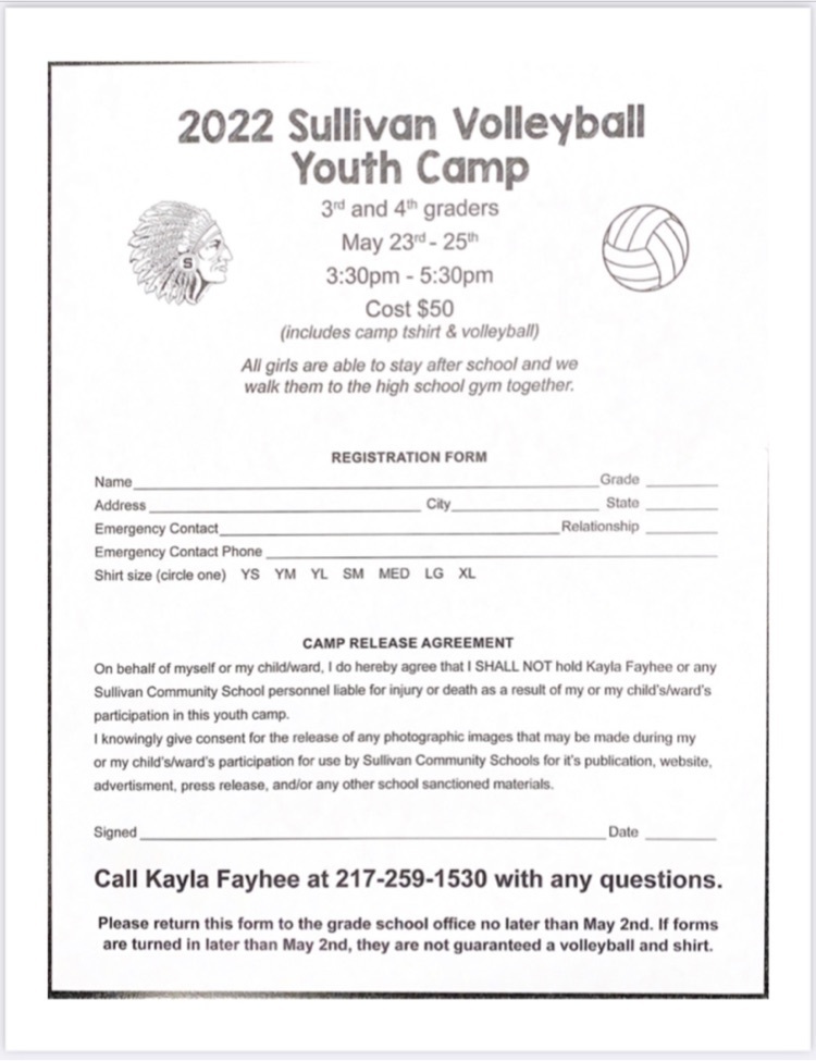 2022 Volleyball Camp
