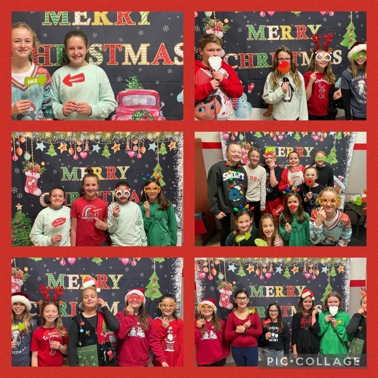 Happy Holidays from a few of our festive 5th graders! 